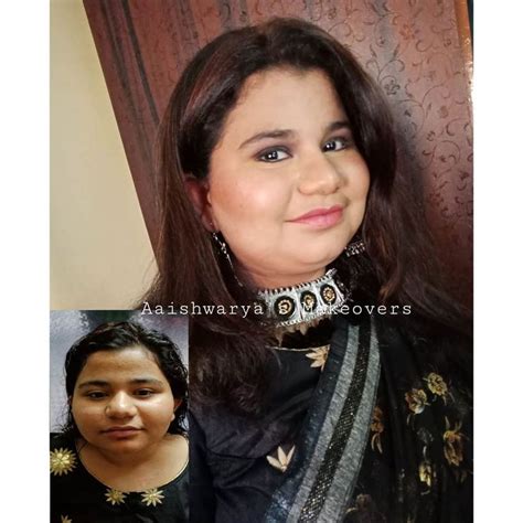 Aaishwarya S Makeovers Posted On Instagram Farewell Look