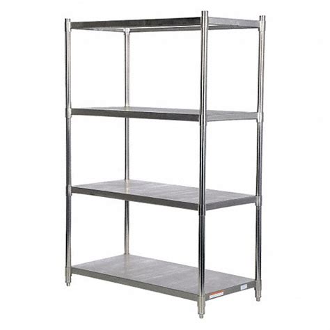 Vestil 72 In X 48 In X 24 In Solid Shelf Metal Shelving 1xec5sss