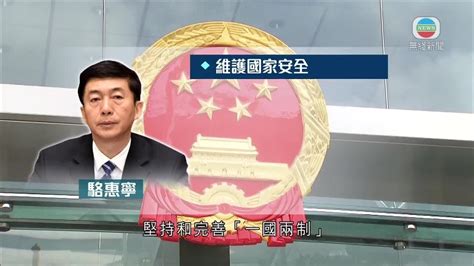 香港新聞 中聯辦舉行座談會聽取港區國安法意見 駱惠寧稱會堅決地做 20200606 Tvb News Youtube