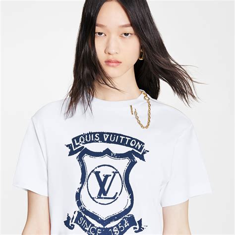 Louis Vuitton Coat Of Arms T Shirt Women Ready To Wear Louis