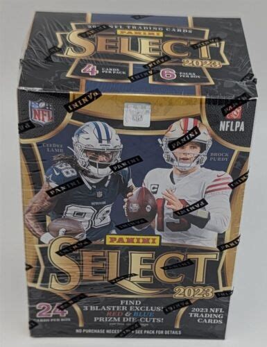 Factory Sealed Blaster Box Panini Select Nfl Football Trading