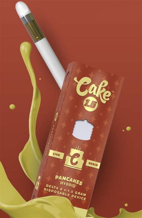 Cake Delta 8 Disposable Device With Live Resin 1 5gm