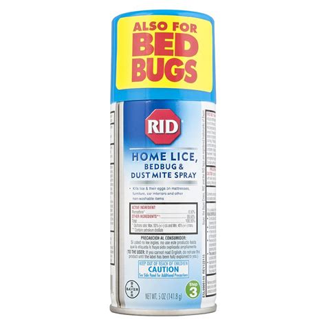 Rid Step 3 Home Lice Bedbug And Dust Mite Spray Walgreens