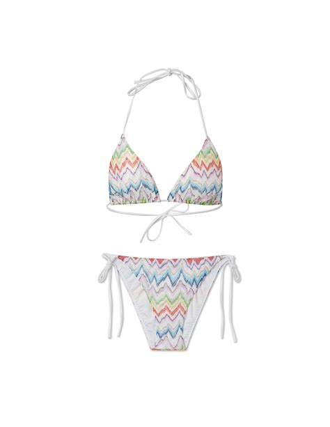 Shop Missoni Triangle Bikini Set Multi On Rinascente