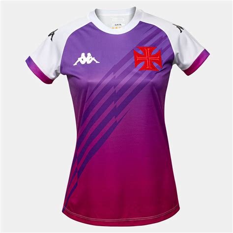 Blusa Vasco Outubro Rosa Crvg 21 Kappa Feminina