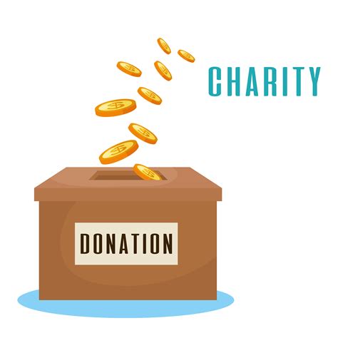 Charity And Donation Box 1760319 Vector Art At Vecteezy