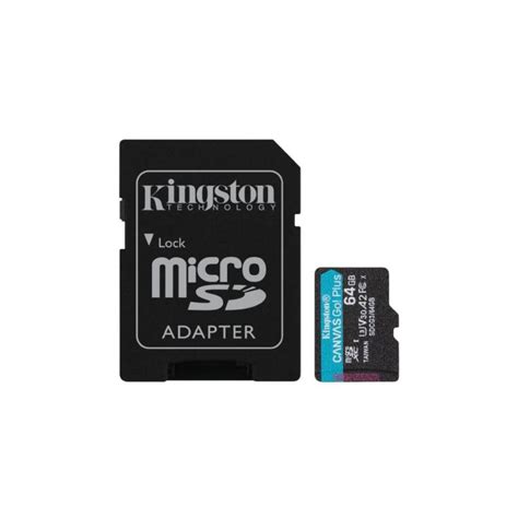 Kingston SD Card Secure Digital Canvas Select Plus UHS I C10 U1 V10