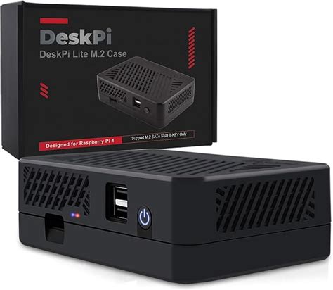 Geeekpi Deskpi Lite Nas Case Kit Raspberry Pi Nas Case With M Sata