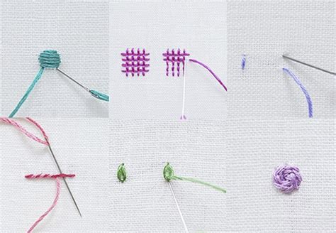 Types Of Embroidery Stitches Everyone Should Know Gathered