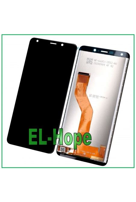 DISPLAY LCD PER WIKO Y61 W K560 TOUCH SCREEN VETRO SCHERMO ASSEMBLATO NERO