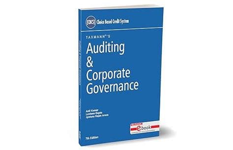 Taxmann S Auditing And Corporate Governance Updated Amended Student