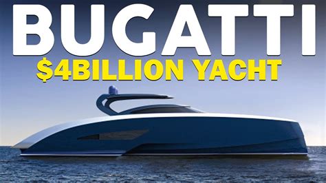 Introducing The Bugatti Niniette The Million Dream Super Yacht Youtube