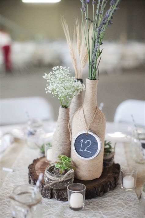 21 Rustic Wedding Centerpiece Ideas