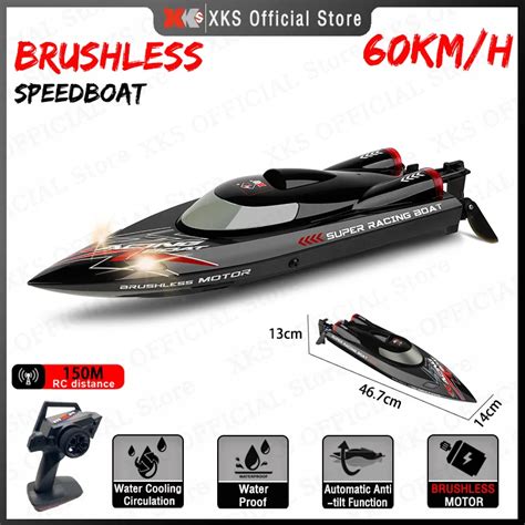 Wlotys Xks Wl Rc Boat Ghz Remote Control Km H High Speed