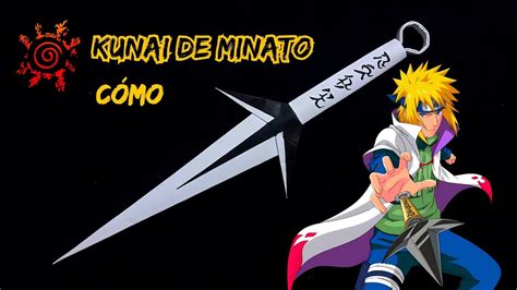 DIY Cómo hacer el kunai de Minato con papel YouTube