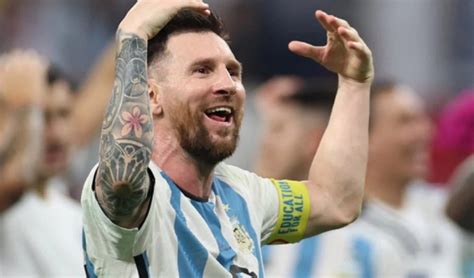 Messi Estoy Feliz Por Esta Victoria Y Por Dar Un Pasito M S De La