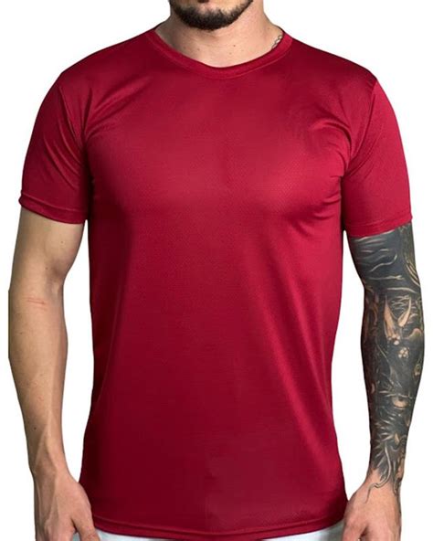 Camiseta Dry Fit Masculina Lisa Leve E Confort Vel Casual Treino