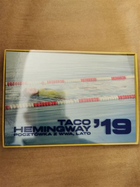 Taco Hemingway Poczt Wka Z Wwa P Yta Cd Okazja Pozna Kup Teraz Na