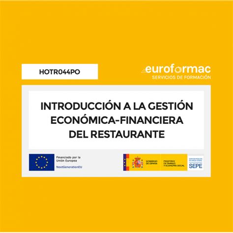 Curso Gratuito De Hotr Po Introducci N A La Gesti N Econ Mica