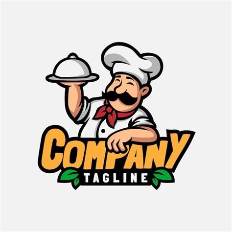 Premium Vector Chef Mascot Logo Design