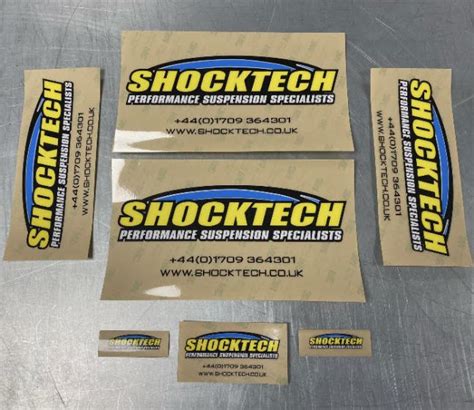 Shocktech Sticker Pack Blue