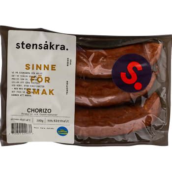 Chorizo G Stens Kra Handla Mat Online Fr N Din Lokala Ica Butik