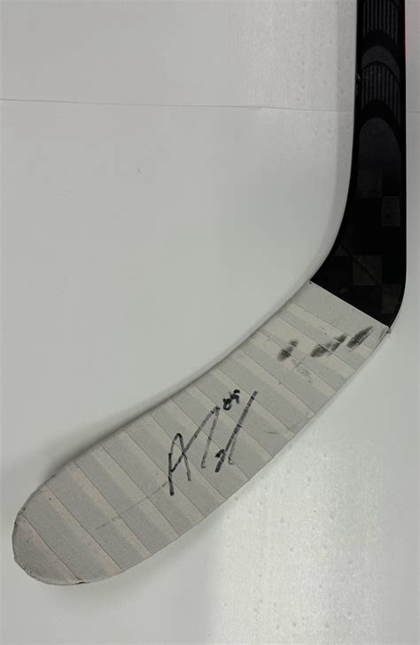 89 Alex Tuch Game Used Stick Autographed Buffalo Sabres NHL Auctions