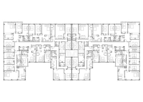 Parte De Un Plan Arquitect Nico Detallado Plan De Piso Disposici N