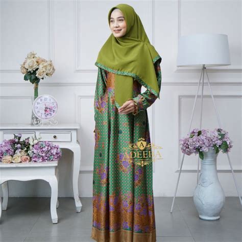 Jual Gamis Batik Muslimat Nu Terbaru Seragam Batik Muslimat Nu