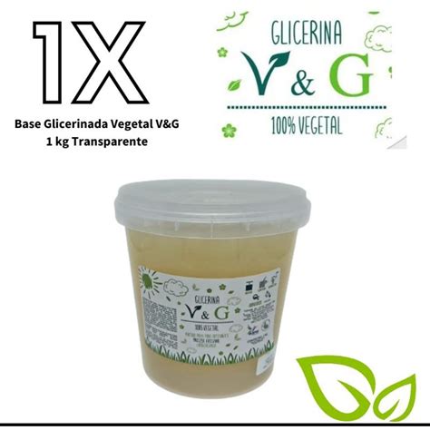 Base Glicerinada V G Base Para Sabonete Artesanal 1Kg 100 Vegetal