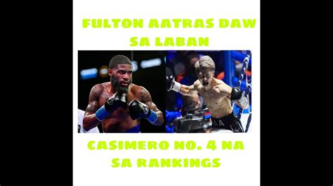 Reaction Fulton Vs Inoue Casimero No Na Sa Rankings Youtube