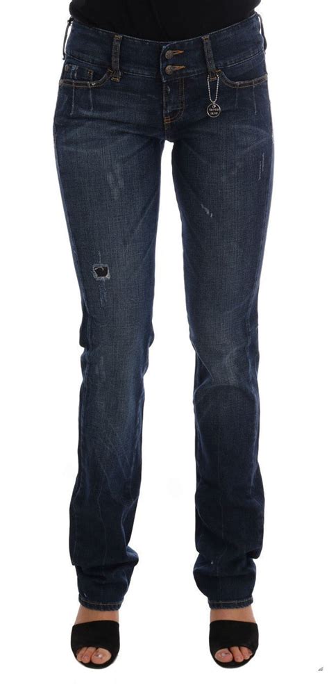 Blue Cotton Regular Fit Denim Jeans