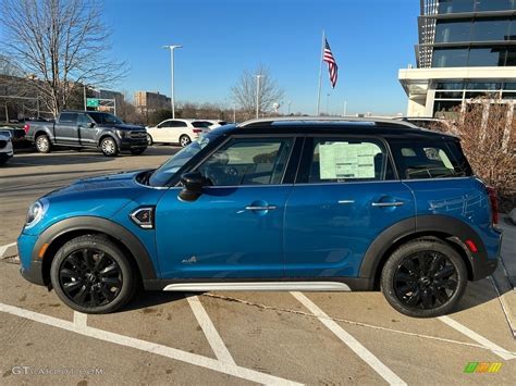 Island Blue Metallic Mini Countryman Cooper S All Exterior Photo