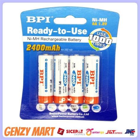 Jual Enelong Baterai Cas Ni Mh Rechargeable Aa Mah Pcs Shopee