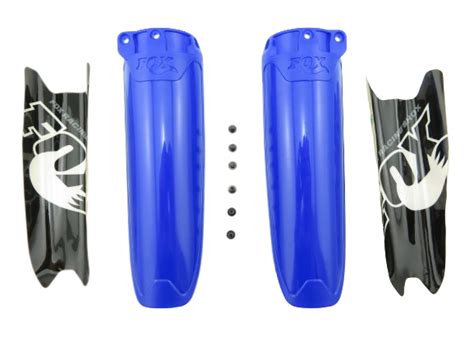 Fox Kit Float X Evol Gen II AirShox Body Guard Blue Pair W Decals