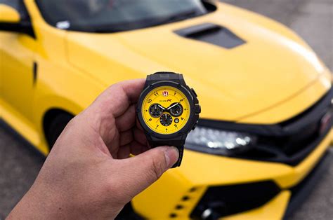 Phoenix Yellow Honda Civic Type R Watch By Meister Mstr