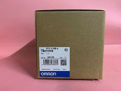 Pc New Omron Cp E E Dr A Plc Cpu Unit Cp Ee Dra In Box Ebay