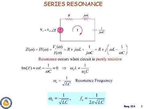 Chapter Resonance Circuits Chapter Objectives Understand The