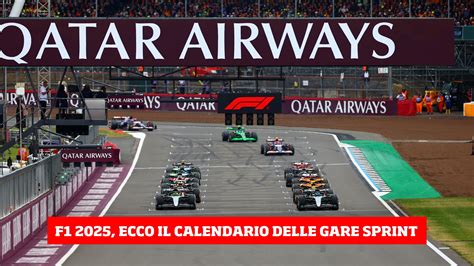 F1 2025 il nuovo calendario delle gare Sprint tra conferme e novità