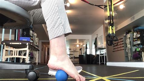 Cuboid Self Mobilization With Lacrosse Ball Youtube