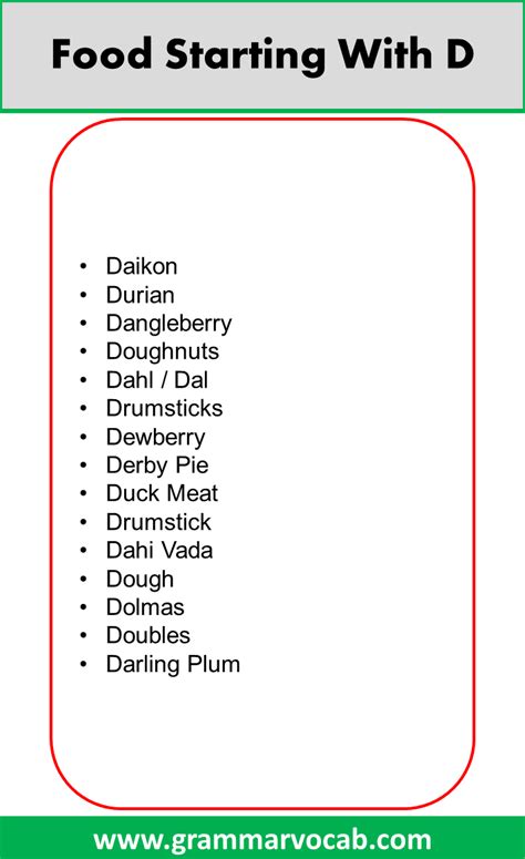 List Of Nouns That Start With D Grammarvocab