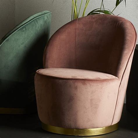 27 Fauteuils En Velours Rose Poudré Crapaud Fushia Fauteuil