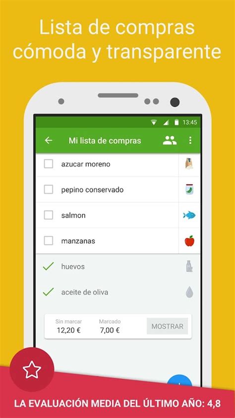 Lista De Compras Listonic Aplicaciones Android En Google Play