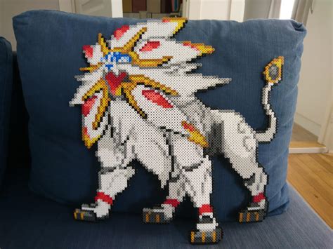 Pokemon #57 - Solgaleo by MagicPearls on DeviantArt