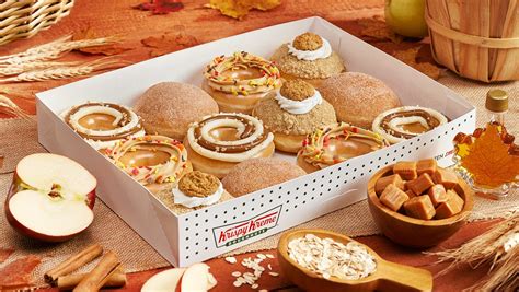 Krispy Kreme Fall Doughnuts See Golden Harvest Collection