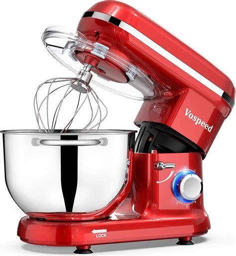 Stand Mixer Vospeed Food Mixer Dough Blender 62l 1500w Electric Cake Mixer With Bowl Beater