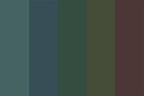 dark shadows color palette
