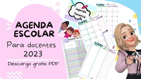 Agenda 2023 Para Docentes YouTube