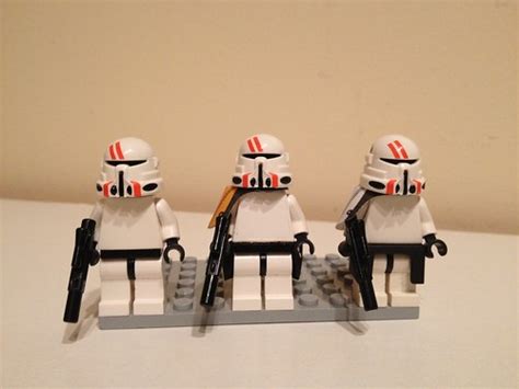 Lego Star Wars Airborne Troopers To Be Decaled Star Wars A Flickr