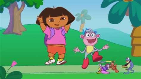 Dora And Boots Spooky Forest Watchkreen Style Youtube